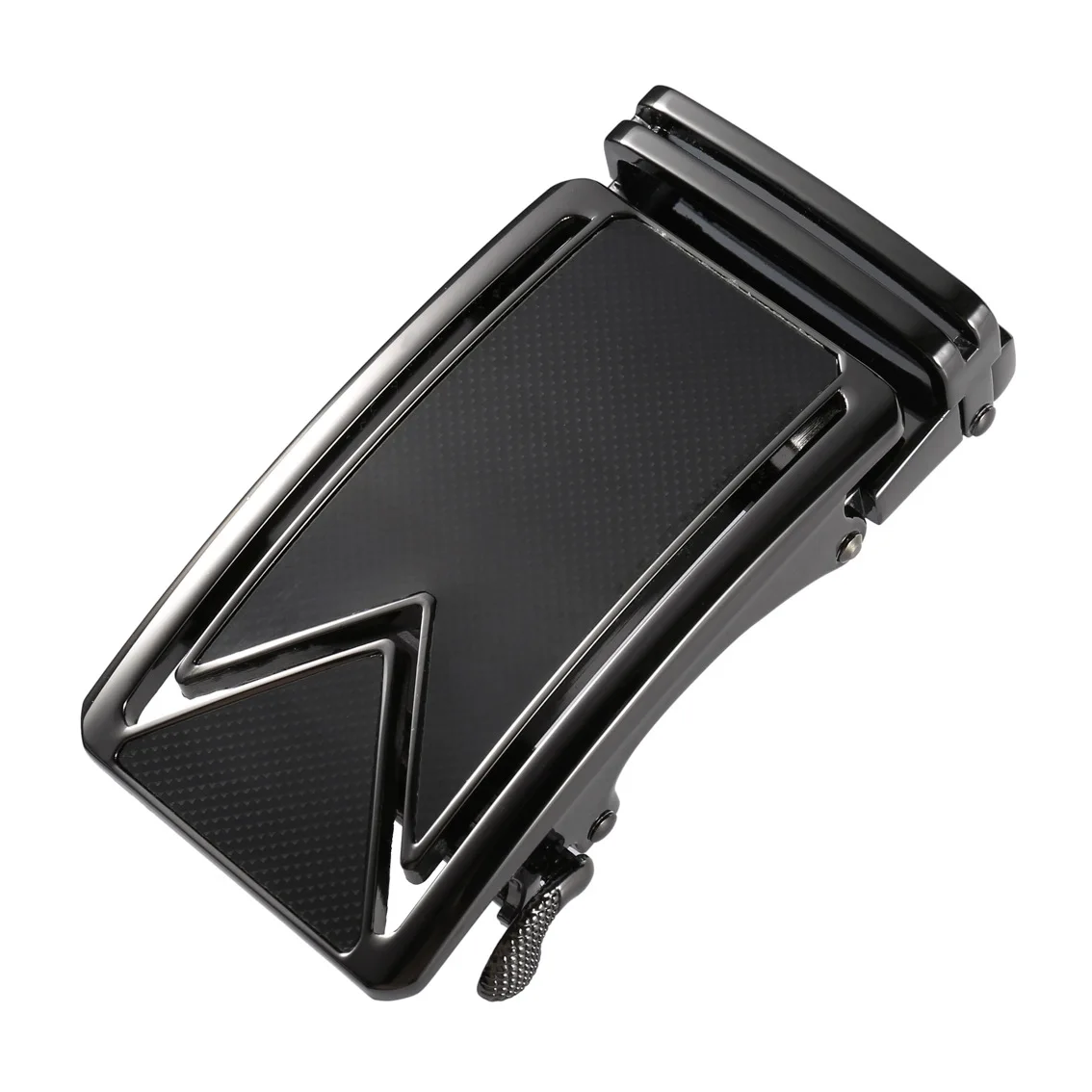 QHA Mens Automatic Sliding Belt Buckle Replacement for Ratchet Leather Belt A75