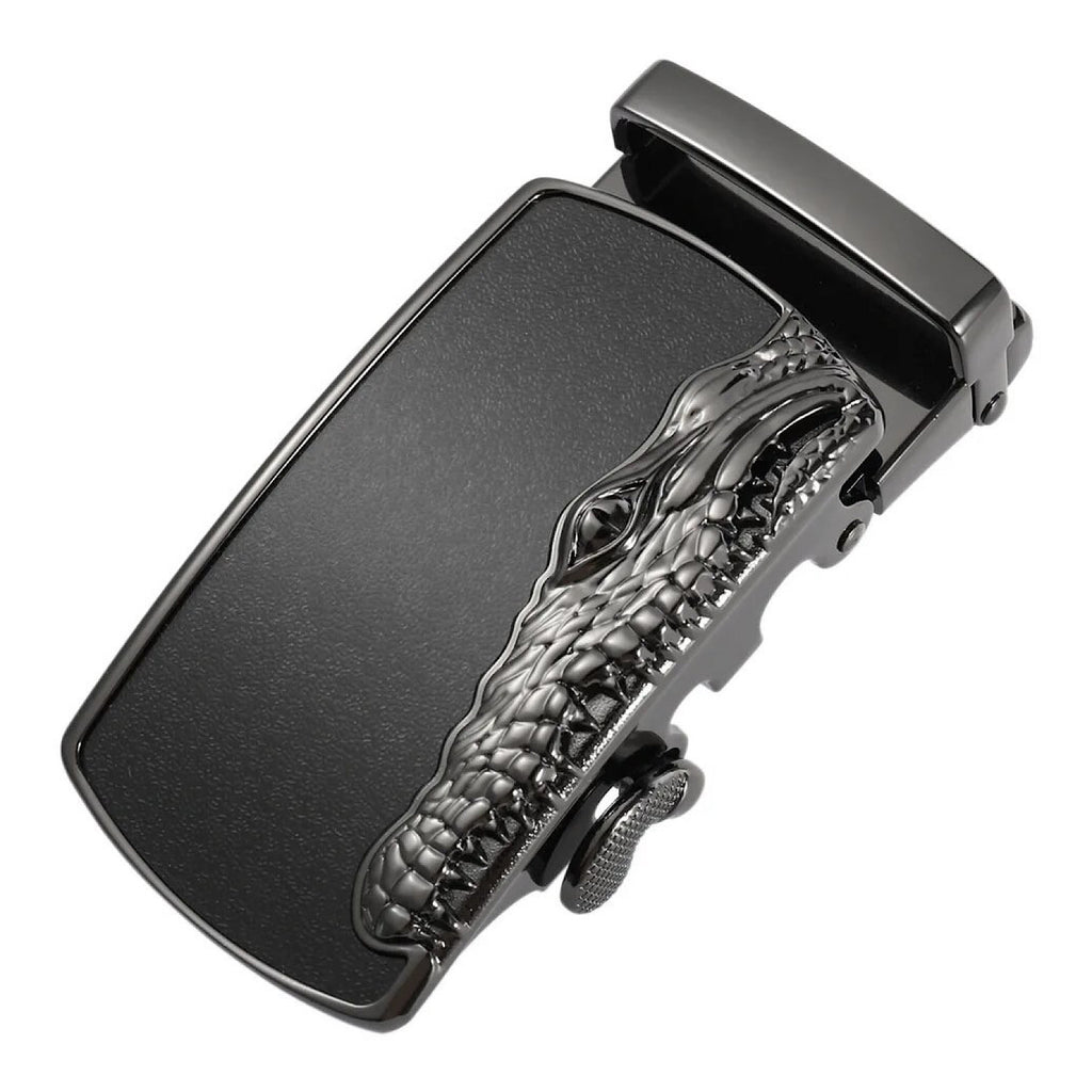QHA Mens Automatic Belt Buckle For 35mm Wide Ratchet Belts Q98A76