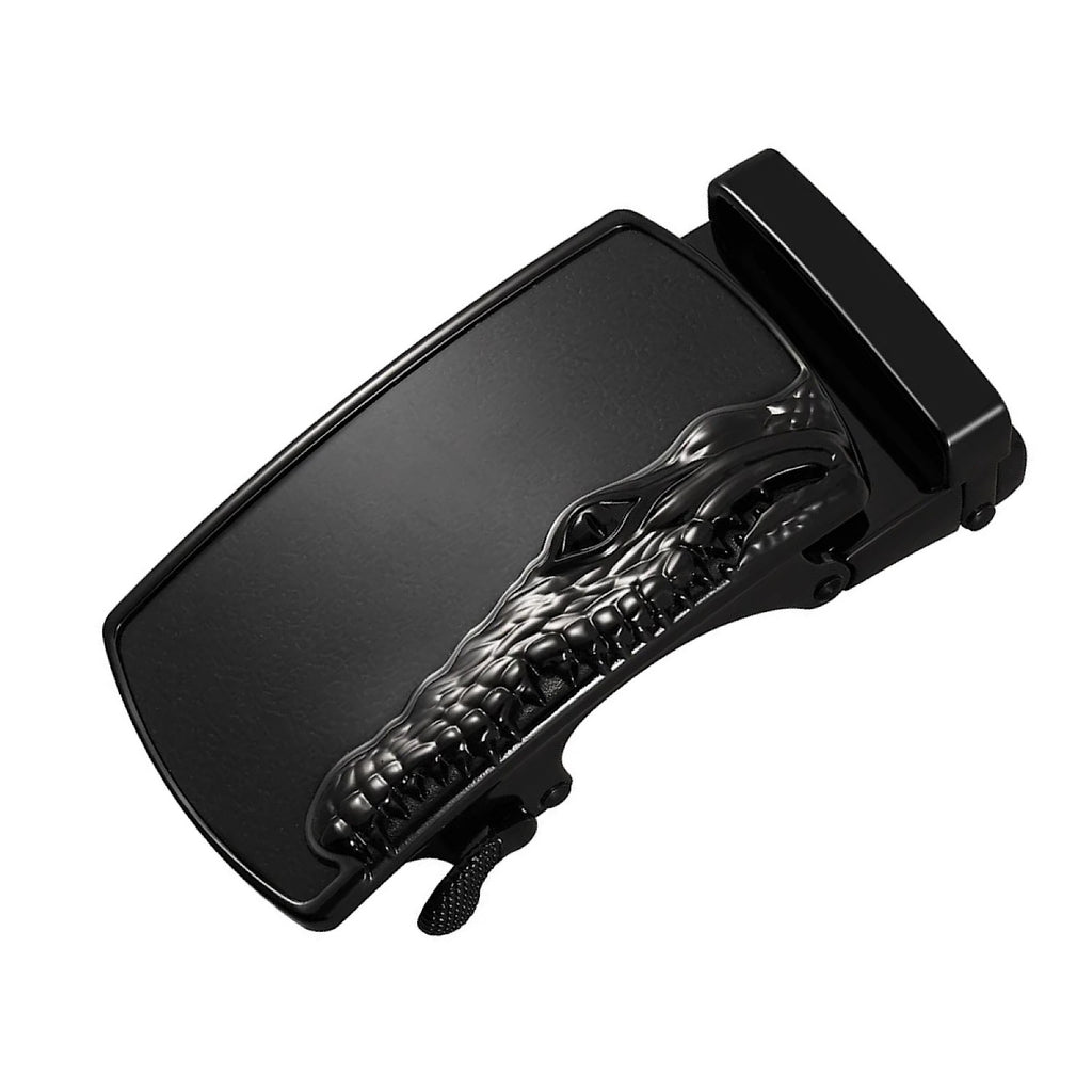 QHA Mens Automatic Belt Buckle For 35mm Wide Ratchet Belts Q98A76