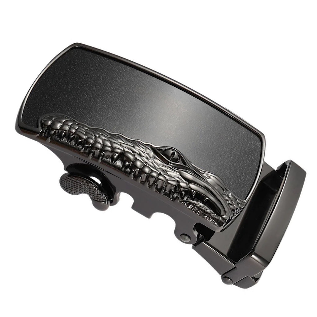 QHA Mens Automatic Belt Buckle For 35mm Wide Ratchet Belts Q98A76