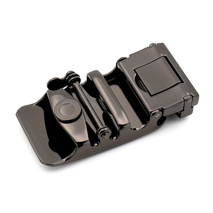 QHA Mens Automatic Belt Buckle For 35mm Wide Ratchet Belts Q98A76