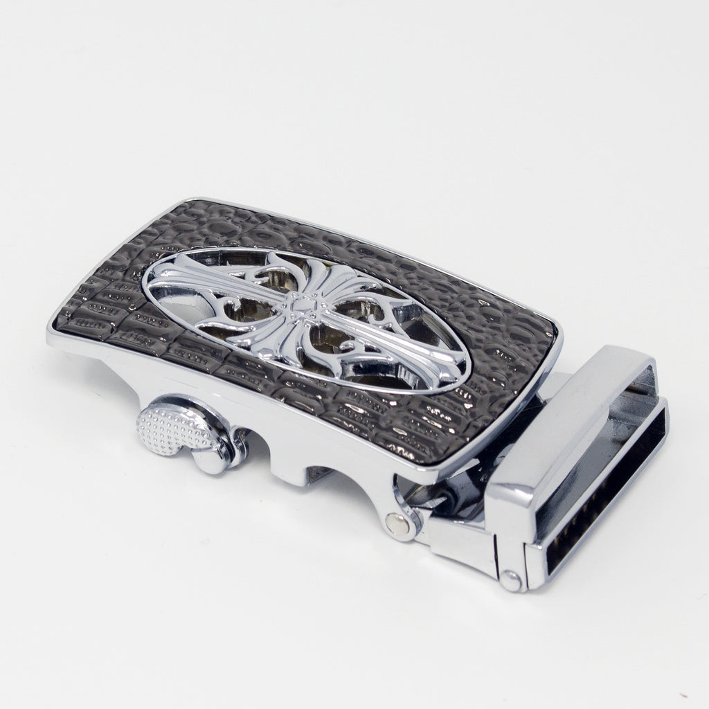 QHA Mens Automatic Belt Buckle For 35mm Wide Ratchet Belts Q98A78