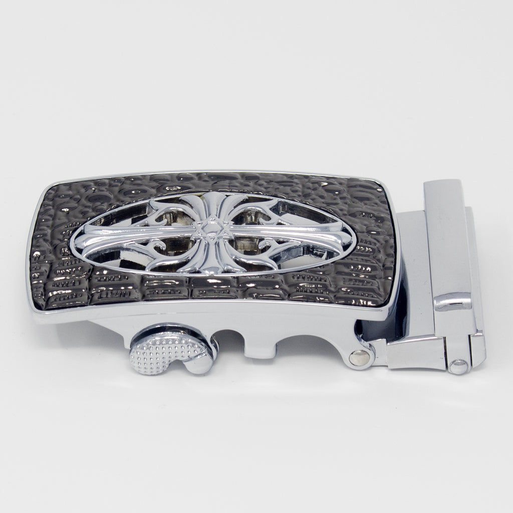 QHA Mens Automatic Belt Buckle For 35mm Wide Ratchet Belts Q98A78