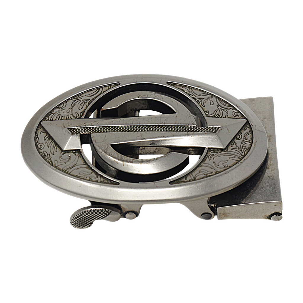 QHA Mens Automatic Sliding Belt Buckle Replacement for 35mm Ratchet Belts  A80