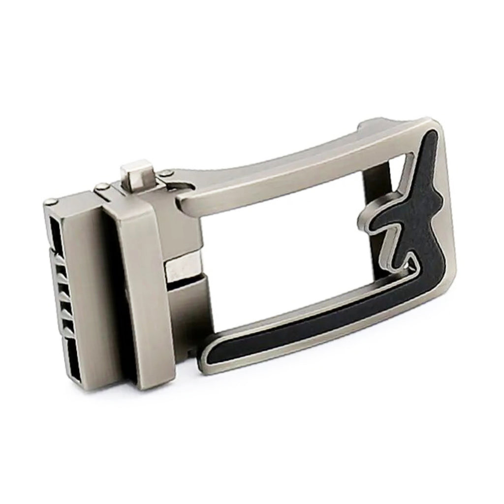 QHA Mens Automatic Belt Buckle For 35mm Wide Ratchet Belts Q98A81