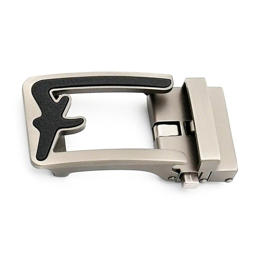 QHA Mens Automatic Belt Buckle For 35mm Wide Ratchet Belts Q98A81