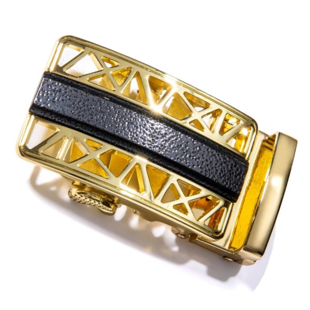 QHA Mens Automatic Belt Buckle For 35mm Wide Ratchet Belts Q98A83