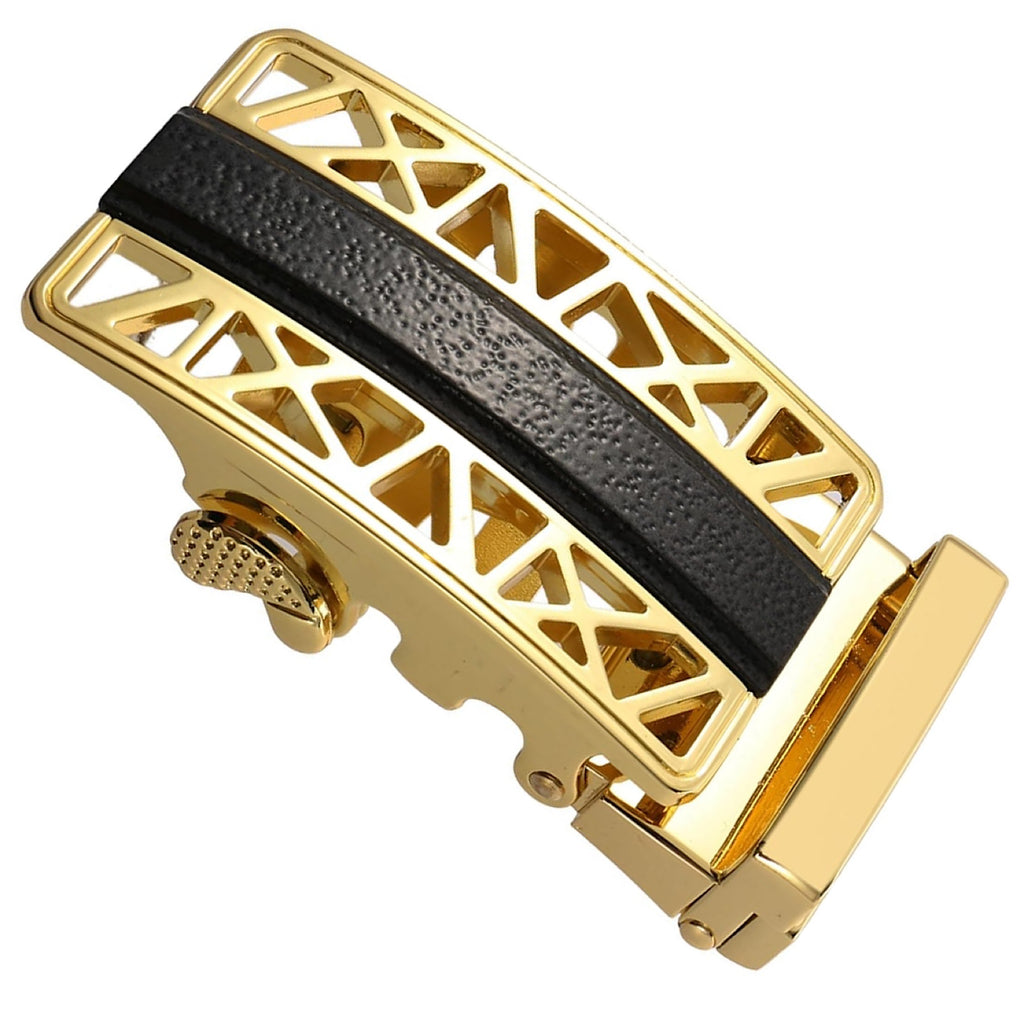 QHA Mens Automatic Belt Buckle For 35mm Wide Ratchet Belts Q98A83