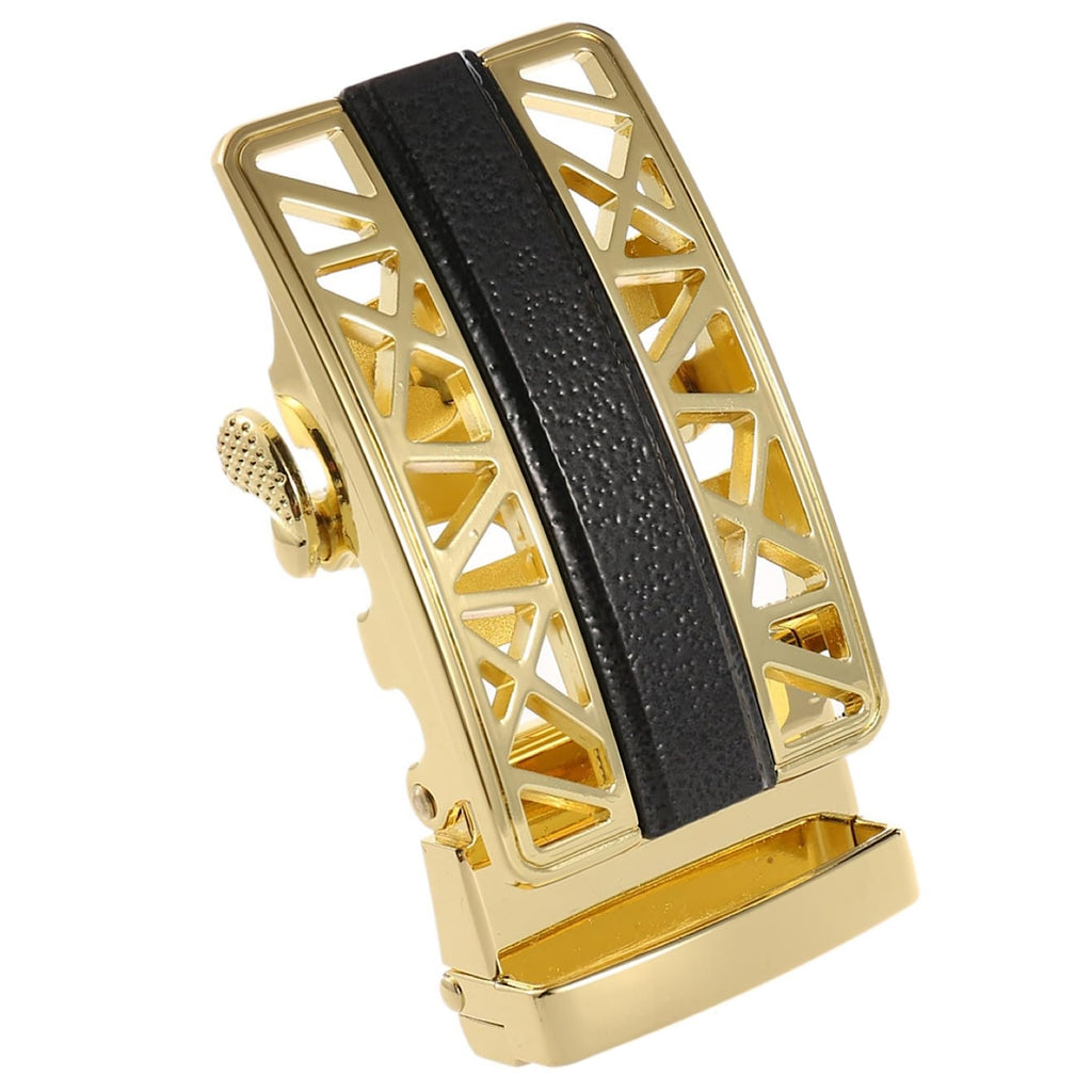 QHA Mens Automatic Belt Buckle For 35mm Wide Ratchet Belts Q98A83