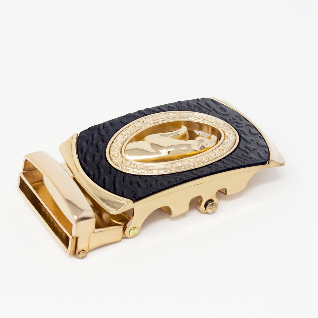 QHA Mens Automatic Belt Buckle For 35mm Wide Ratchet Belts Q98A84