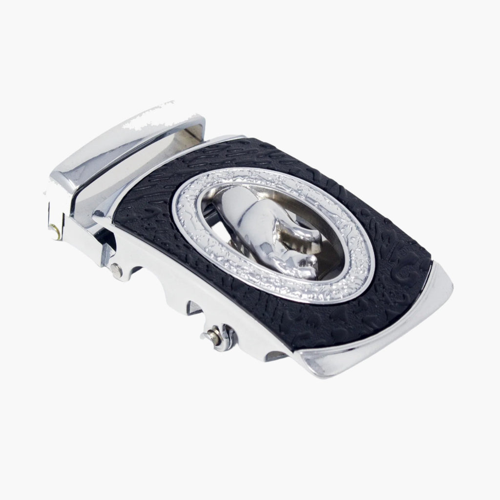 QHA Mens Automatic Belt Buckle For 35mm Wide Ratchet Belts Q98A85