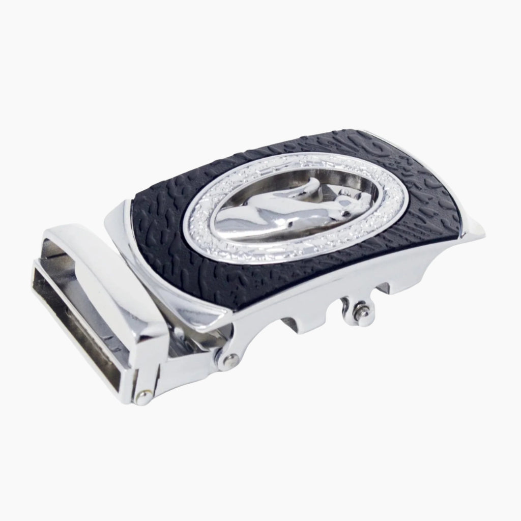 QHA Mens Automatic Belt Buckle For 35mm Wide Ratchet Belts Q98A85