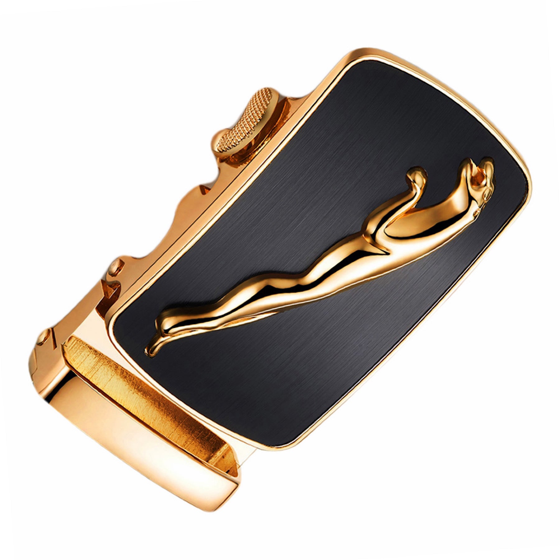 QHA Mens Automatic Belt Buckle For 35mm Wide Ratchet Belts Q98A97
