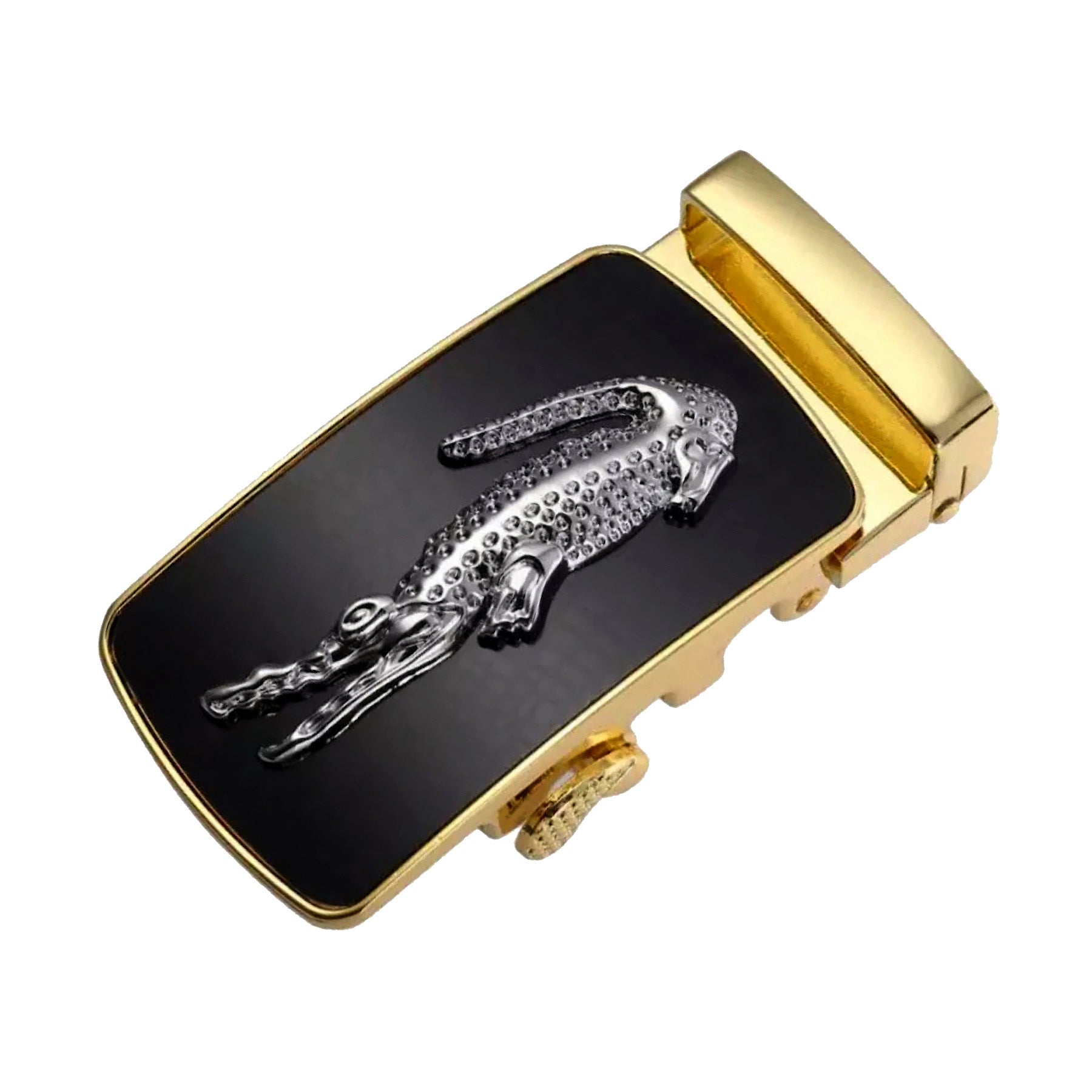 QHA Mens Automatic Belt Buckle For 35mm Wide Ratchet Belts Q98A99