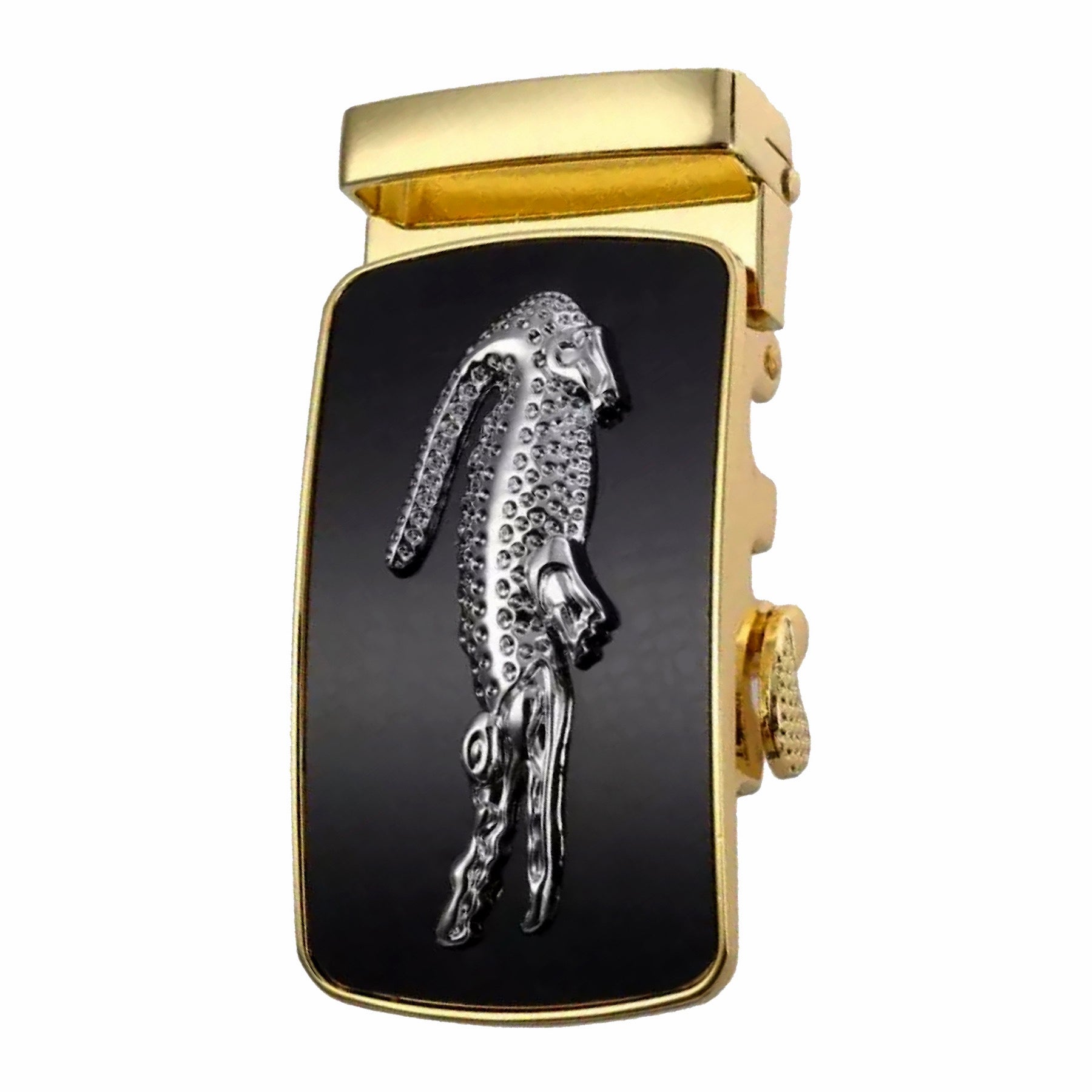 QHA Mens Automatic Belt Buckle For 35mm Wide Ratchet Belts Q98A99