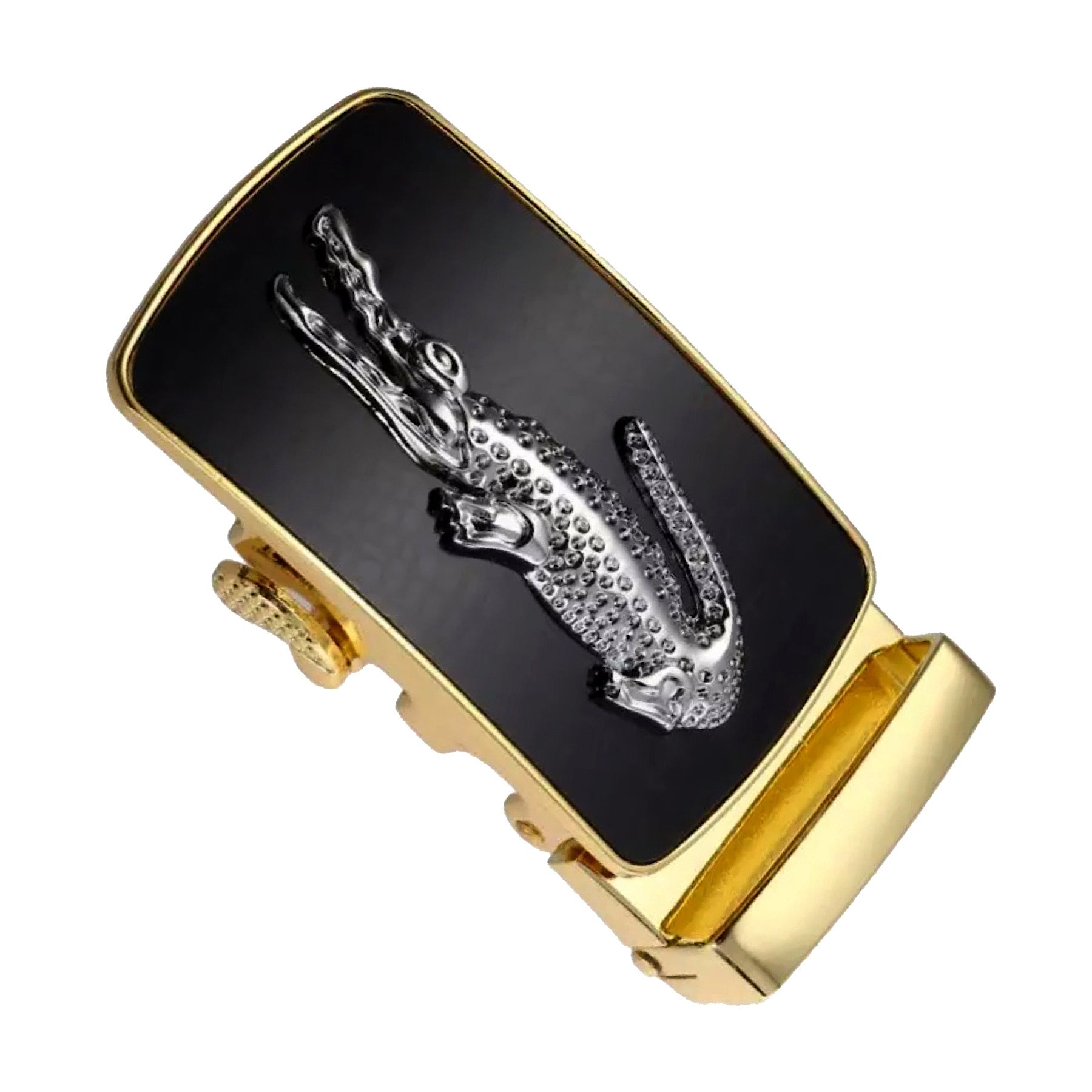 QHA Mens Automatic Belt Buckle For 35mm Wide Ratchet Belts Q98A99