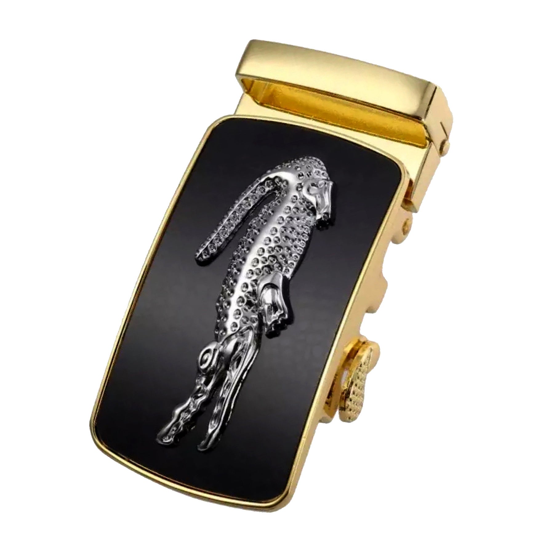 QHA Mens Automatic Belt Buckle For 35mm Wide Ratchet Belts Q98A99