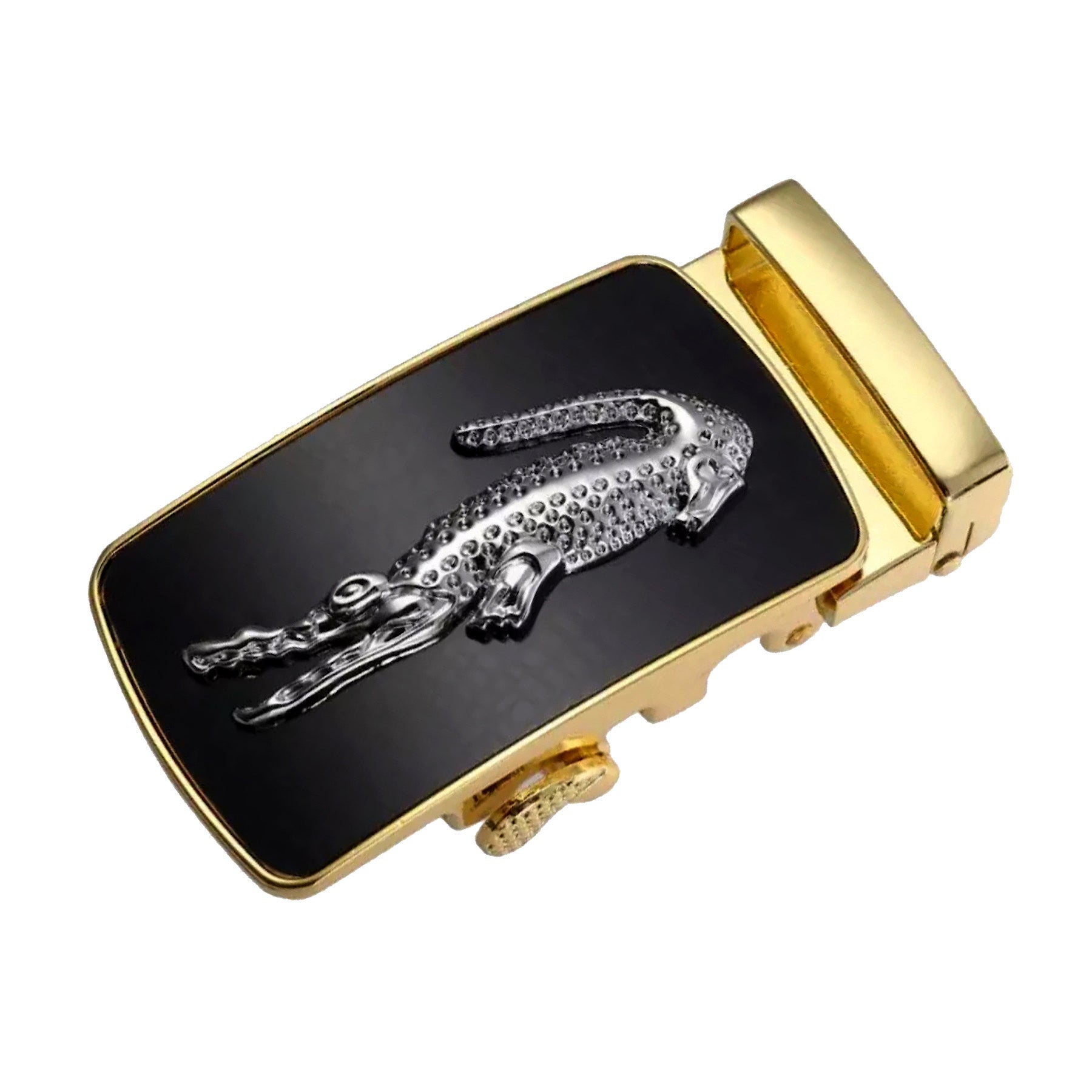 QHA Mens Automatic Belt Buckle For 35mm Wide Ratchet Belts Q98A99
