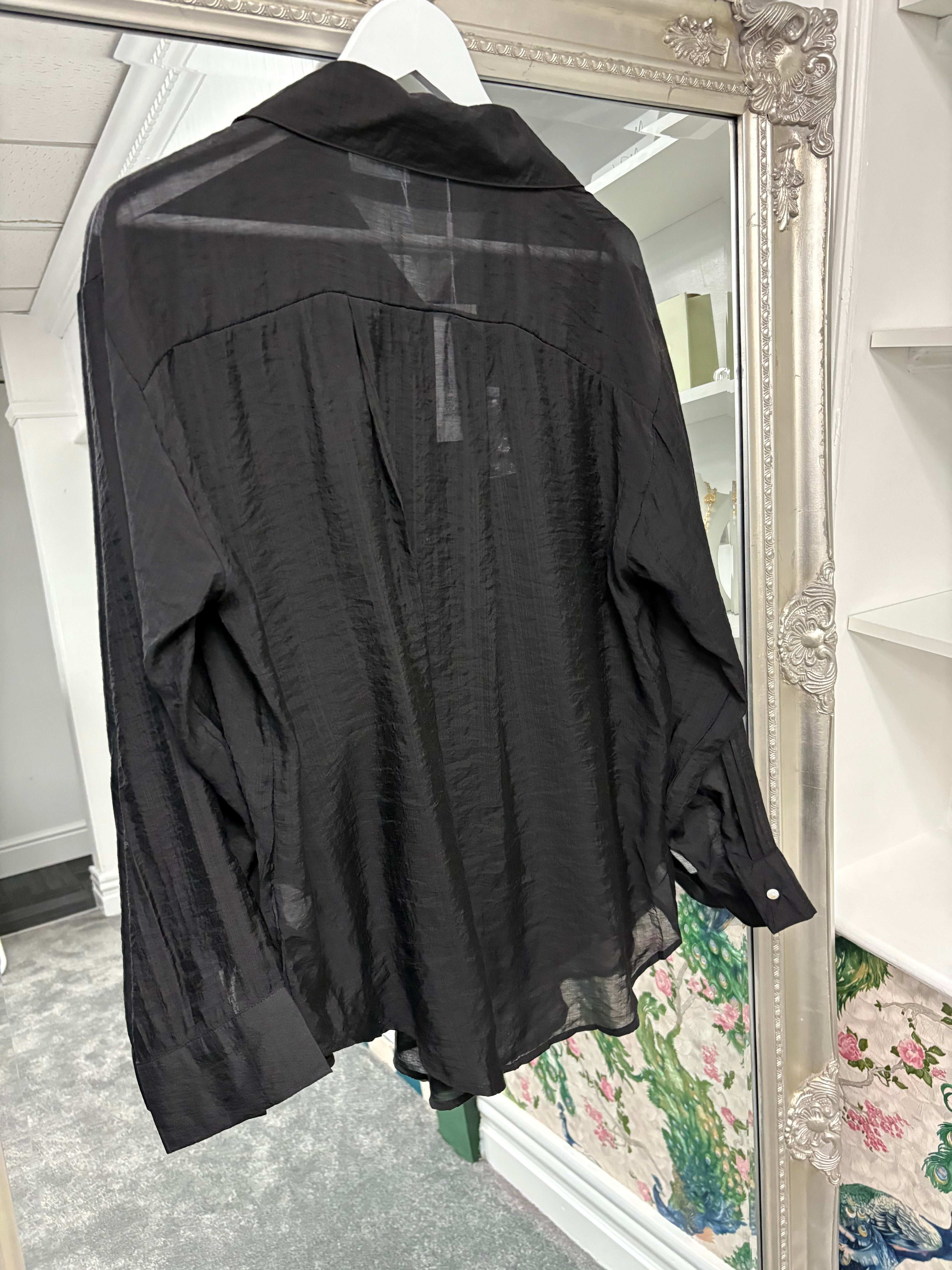 Luxtyle Women’s Rayon Shirt | Lightweight Button Down | One Size 8–18 | 5 Colours