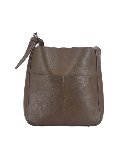 Yumi Women’s Brown Shoulder Bag