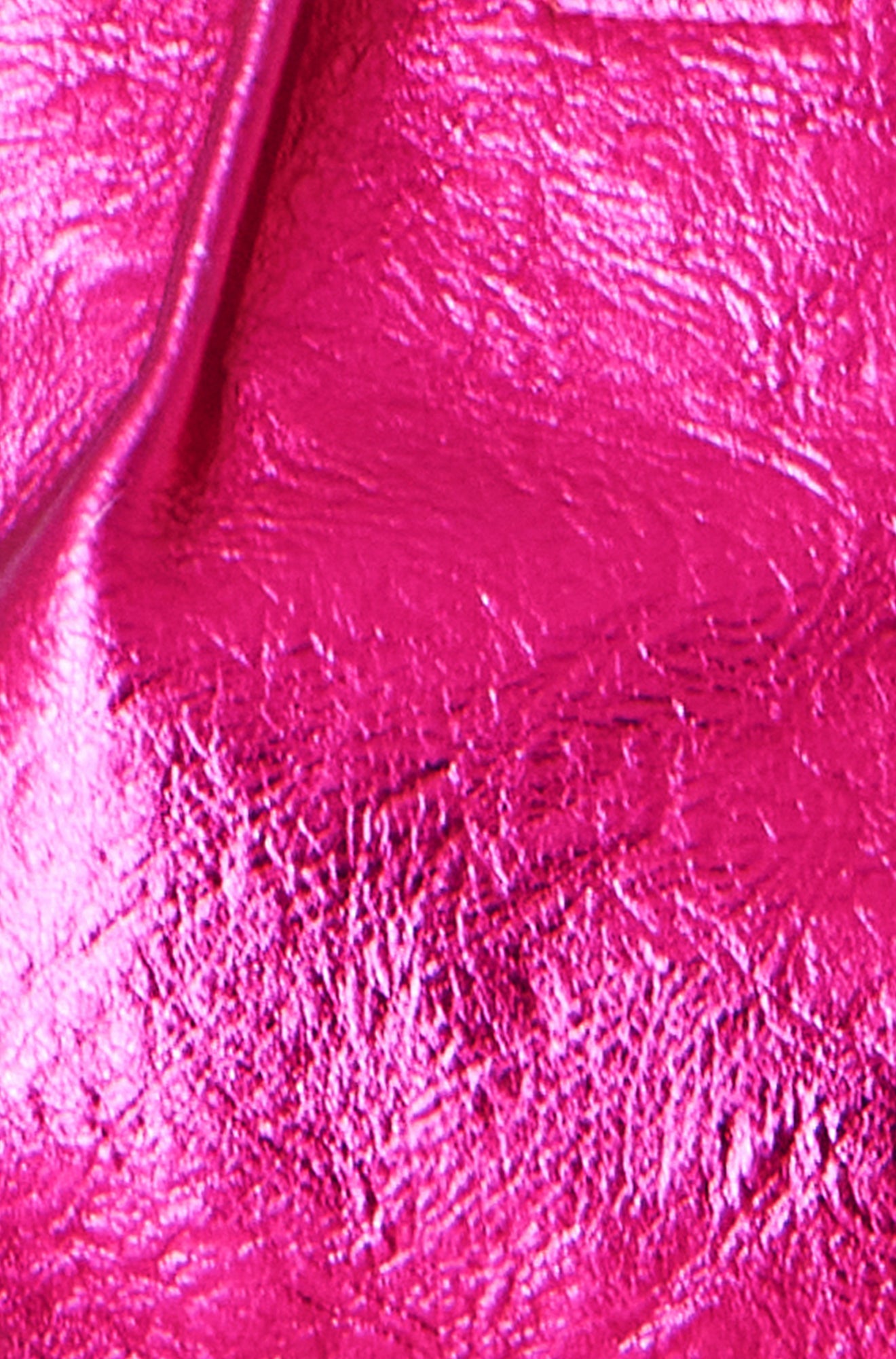 Yumi Pink Metallic Small Tote Bag