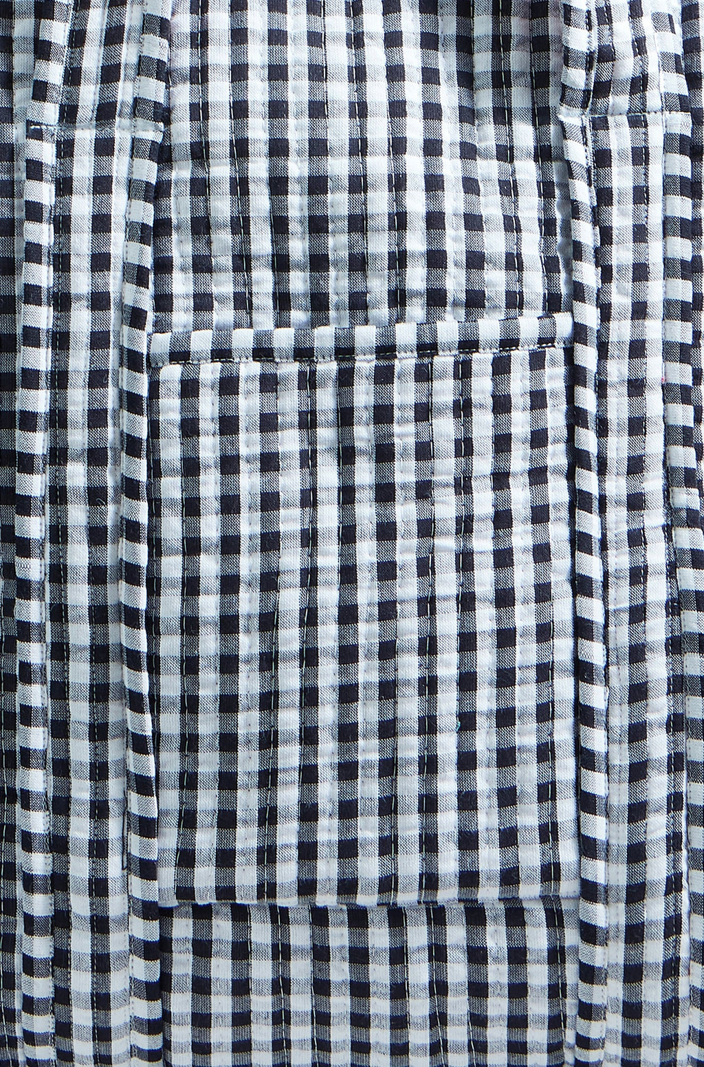 Yumi Black Gingham Quilted Shopper Bag - QHA UK