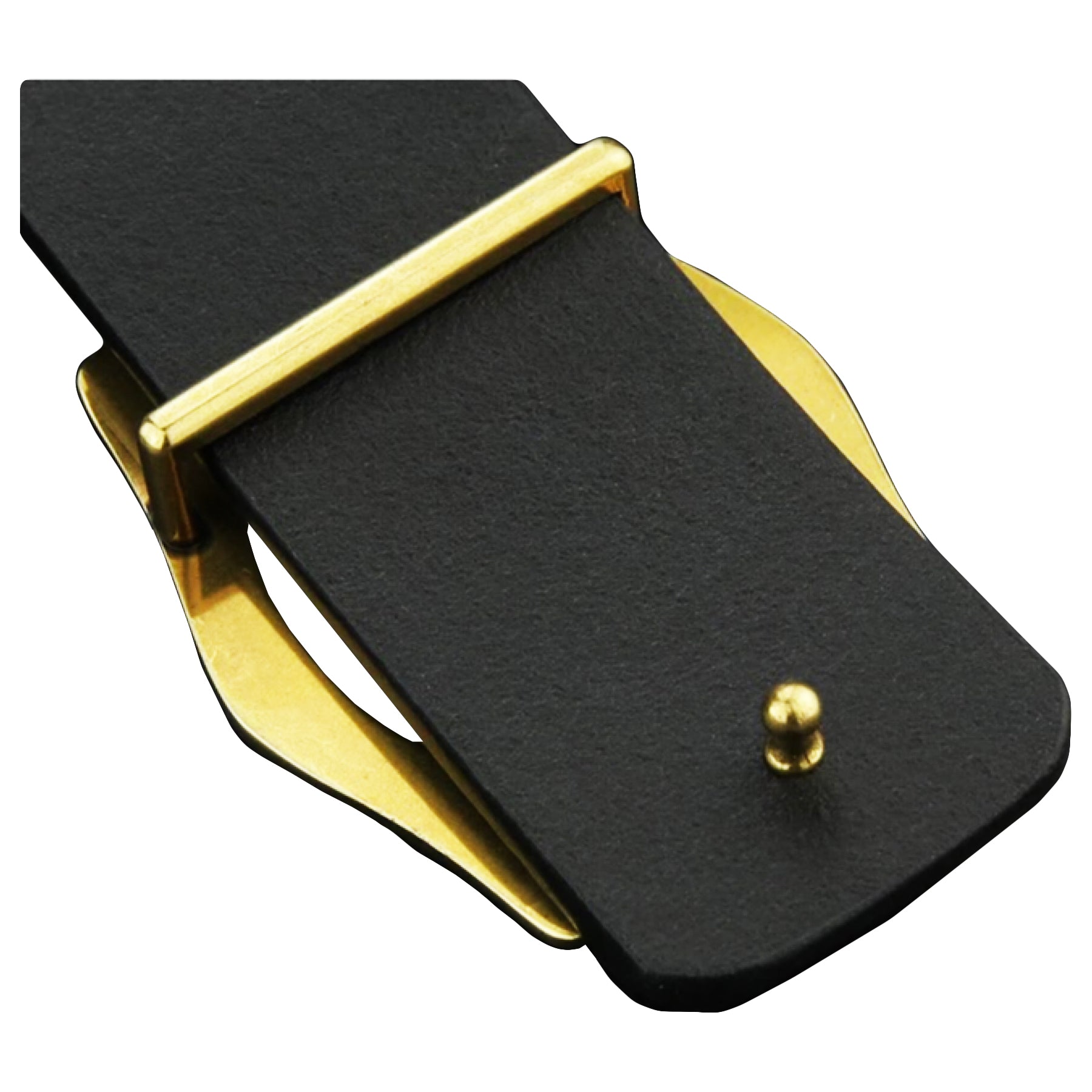 QHA Antique Brass Bat Symbol Belt Buckle with Ornate Scroll Frame Fits 38mm B03