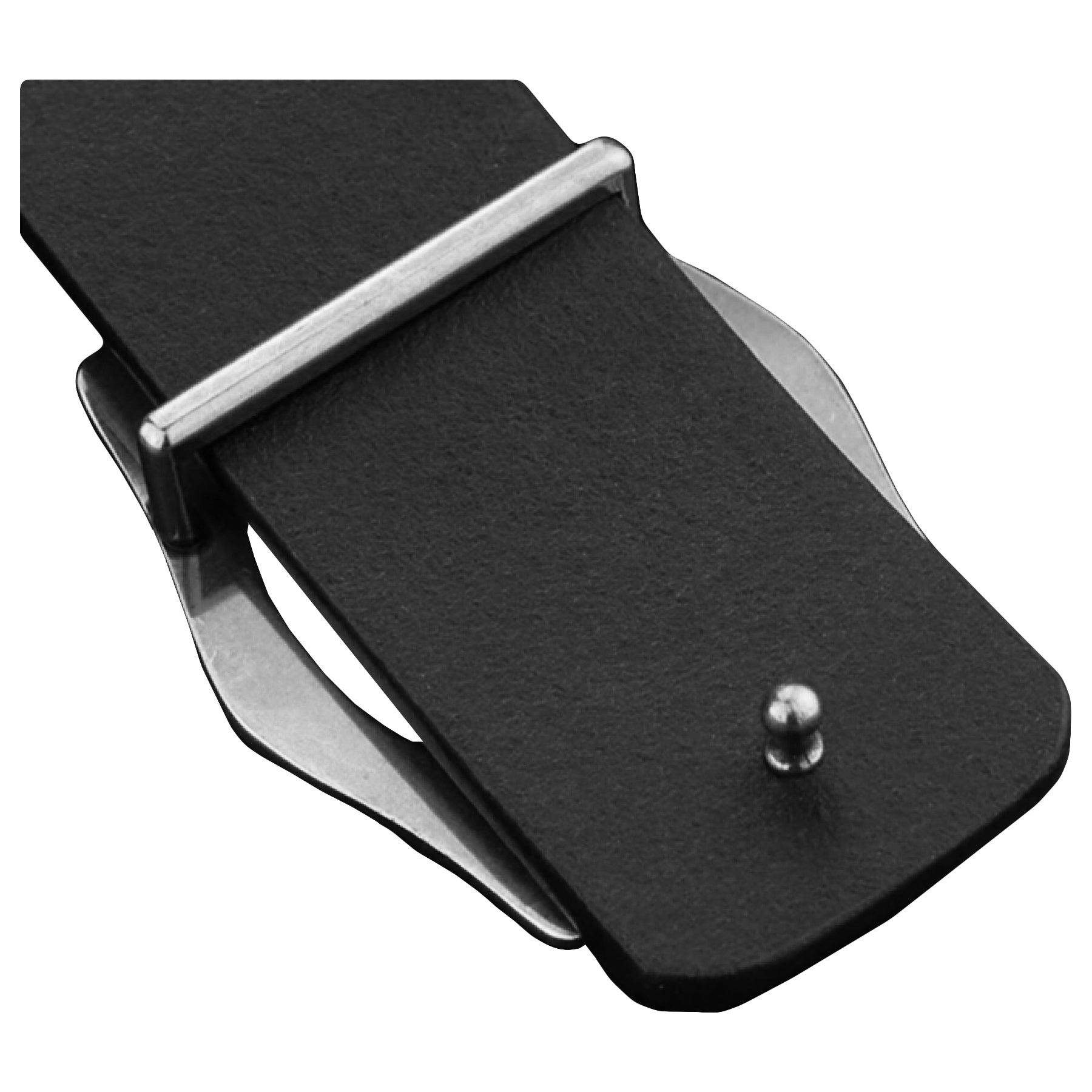 QHA Antique Silver Bat Symbol Belt Buckle with Ornate Scroll Frame Fits 38mm B04