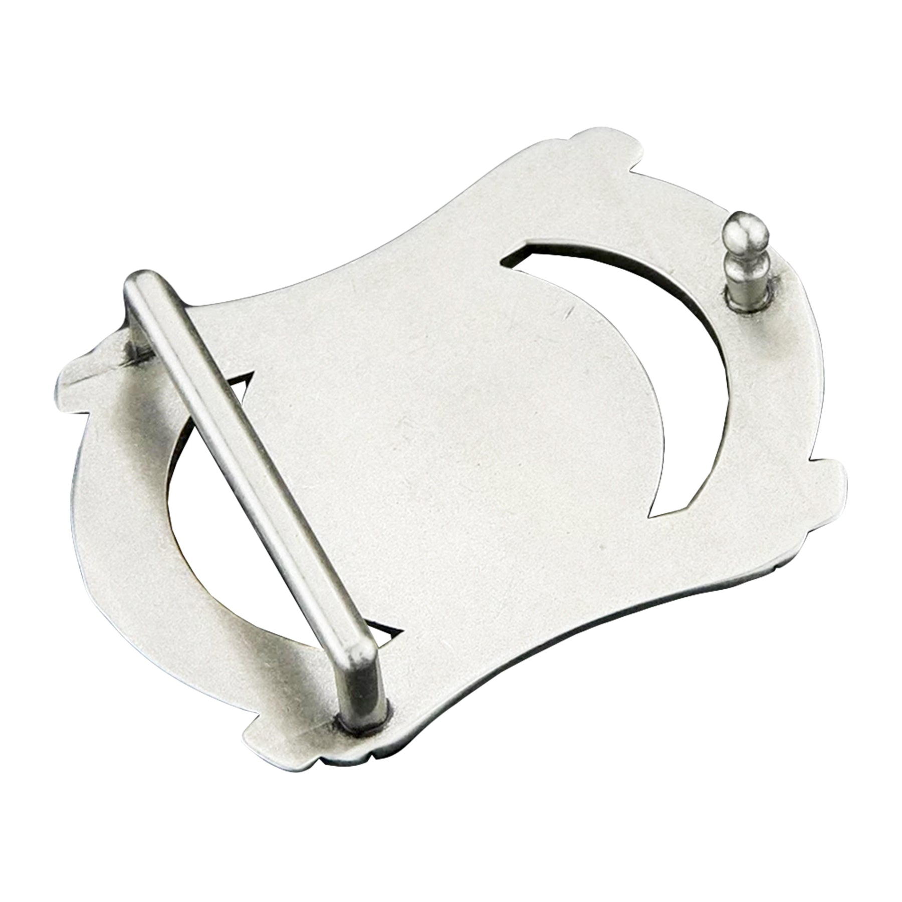 QHA Mens Antique Silver Dragon & Tiger Sword Belt Buckle, Fits 38mm Belts B07