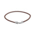 Fred Bennett Ultra-Thin Braided Leather Bracelet