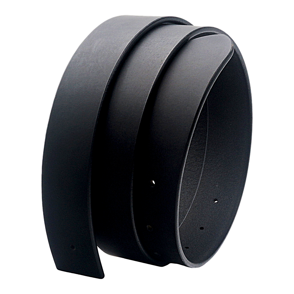 QHA Mens Full Grain Leather Belt Strap No Buckle 38mm Handmade Q52019