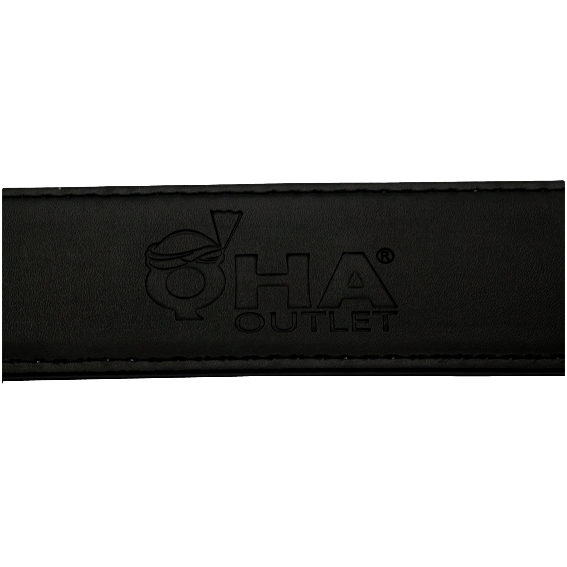 QHA Mens Leather Belts Genuine Replacement Belt Strap Without Buckle for Men Jeans 38mm Wide Q06