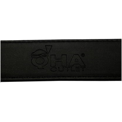 QHA 38mm Split Leather Strap for Buckle, Contrast Stitch, Unisex, Q06