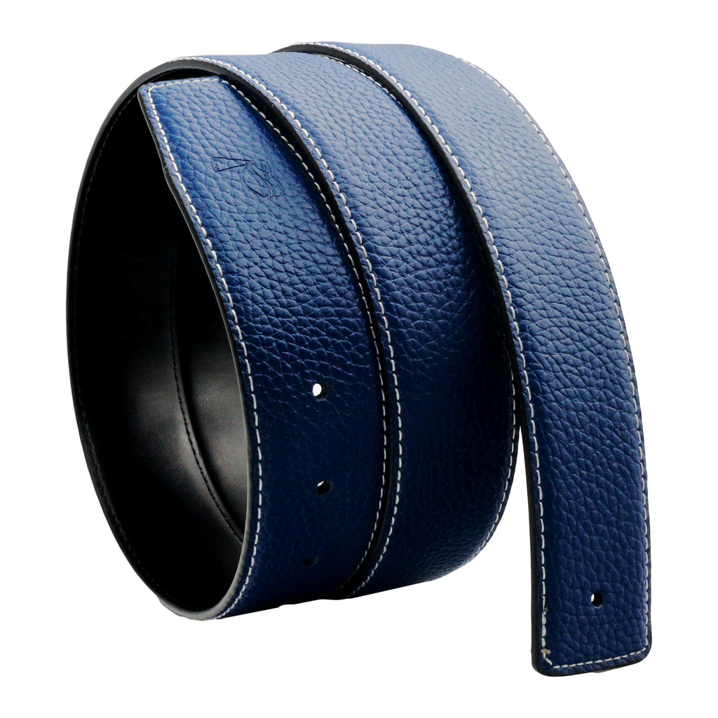 Ceintures en cuir véritable QHA pour hommes, sangle de rechange sans boucle pour jeans, largeur 38 mm, Q06