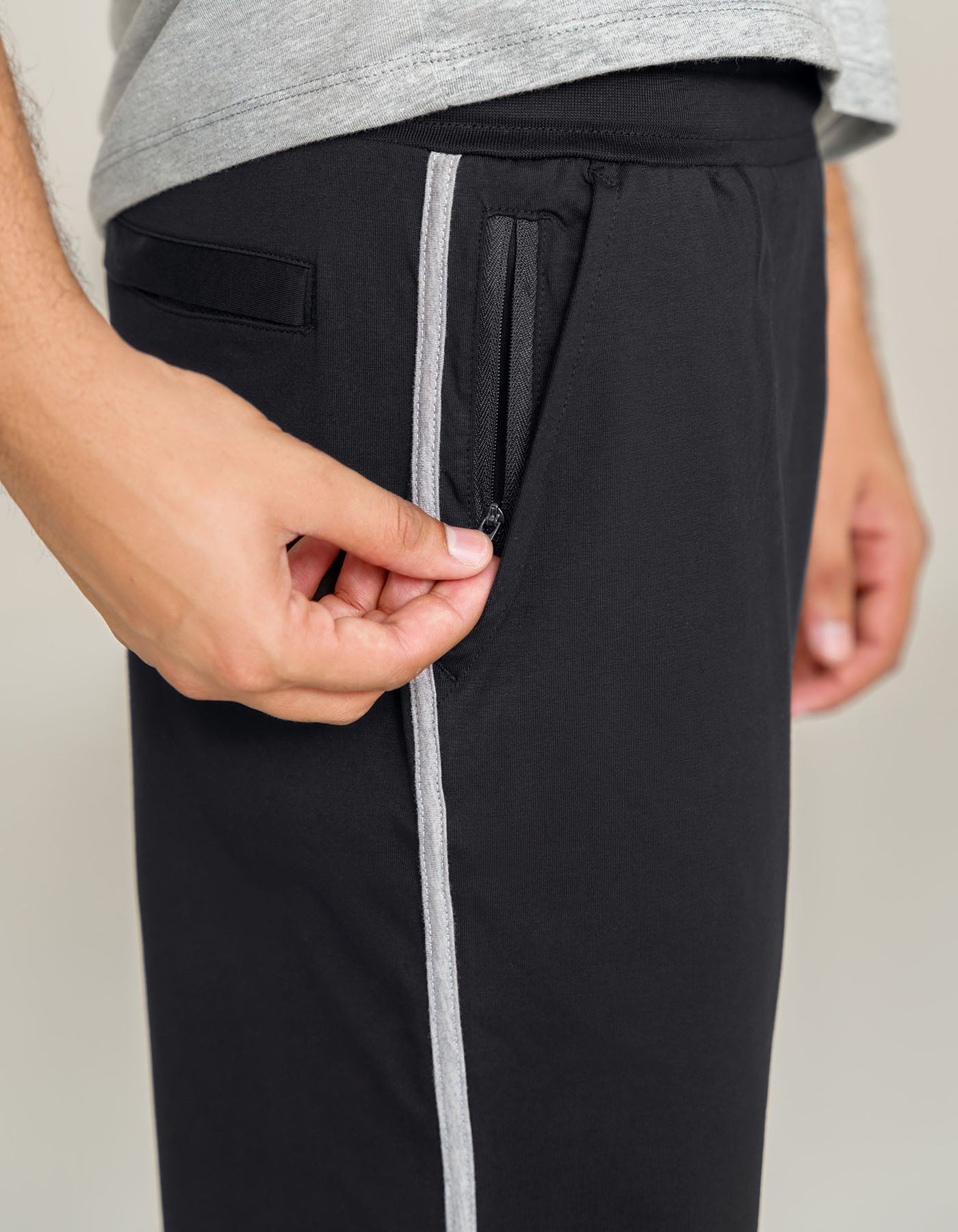 Jersey Comfort Stretch Shorts - Black