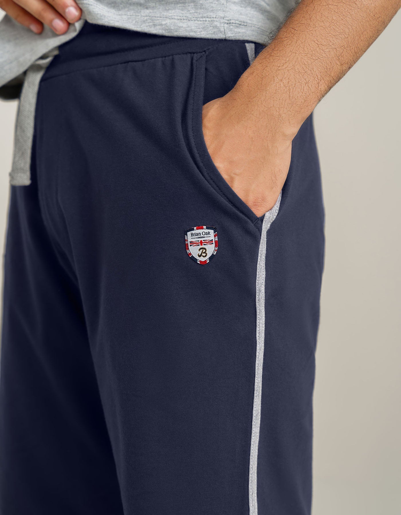 Jersey Comfort Stretch Shorts - Navy