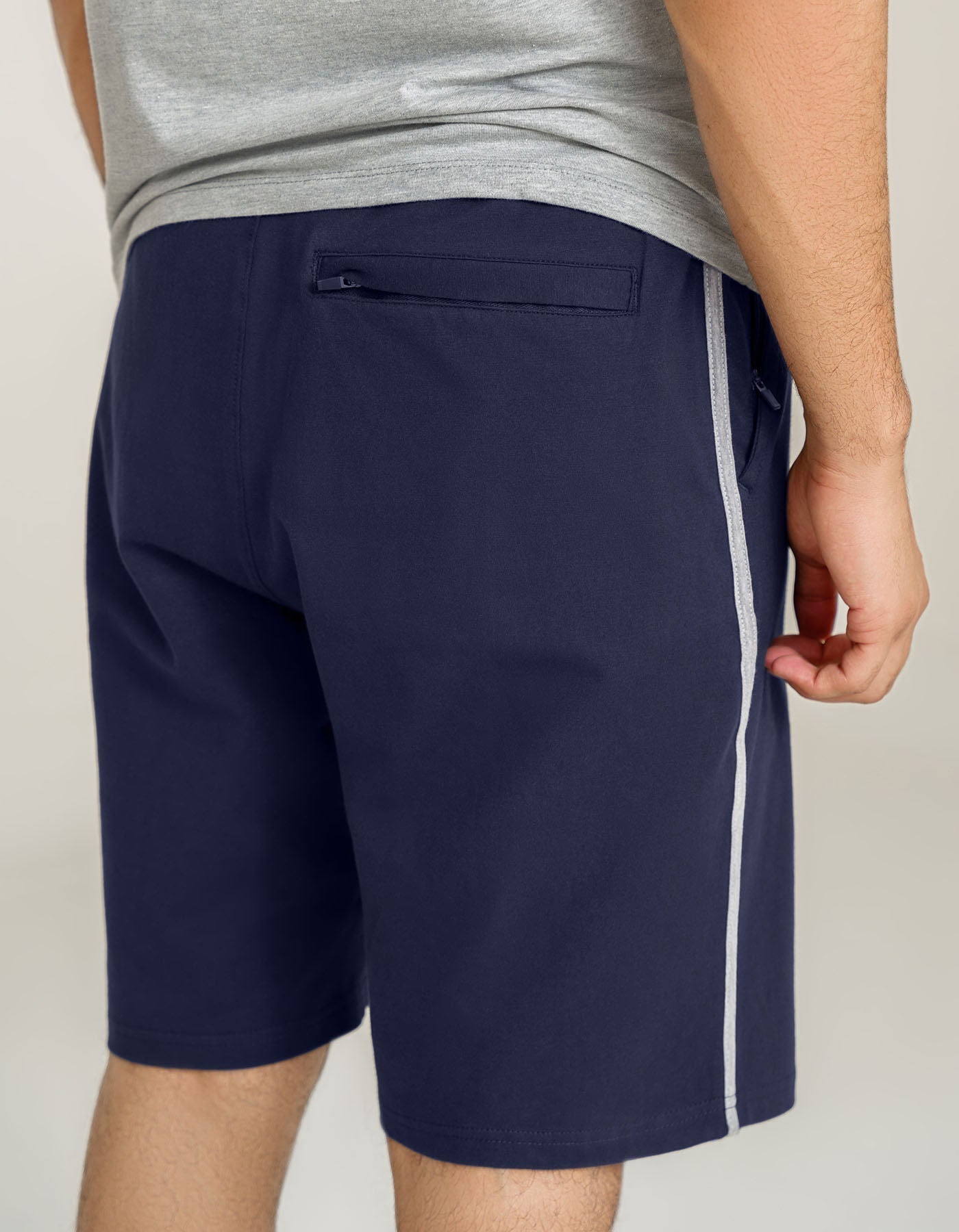 Jersey Comfort Stretch Shorts - Navy