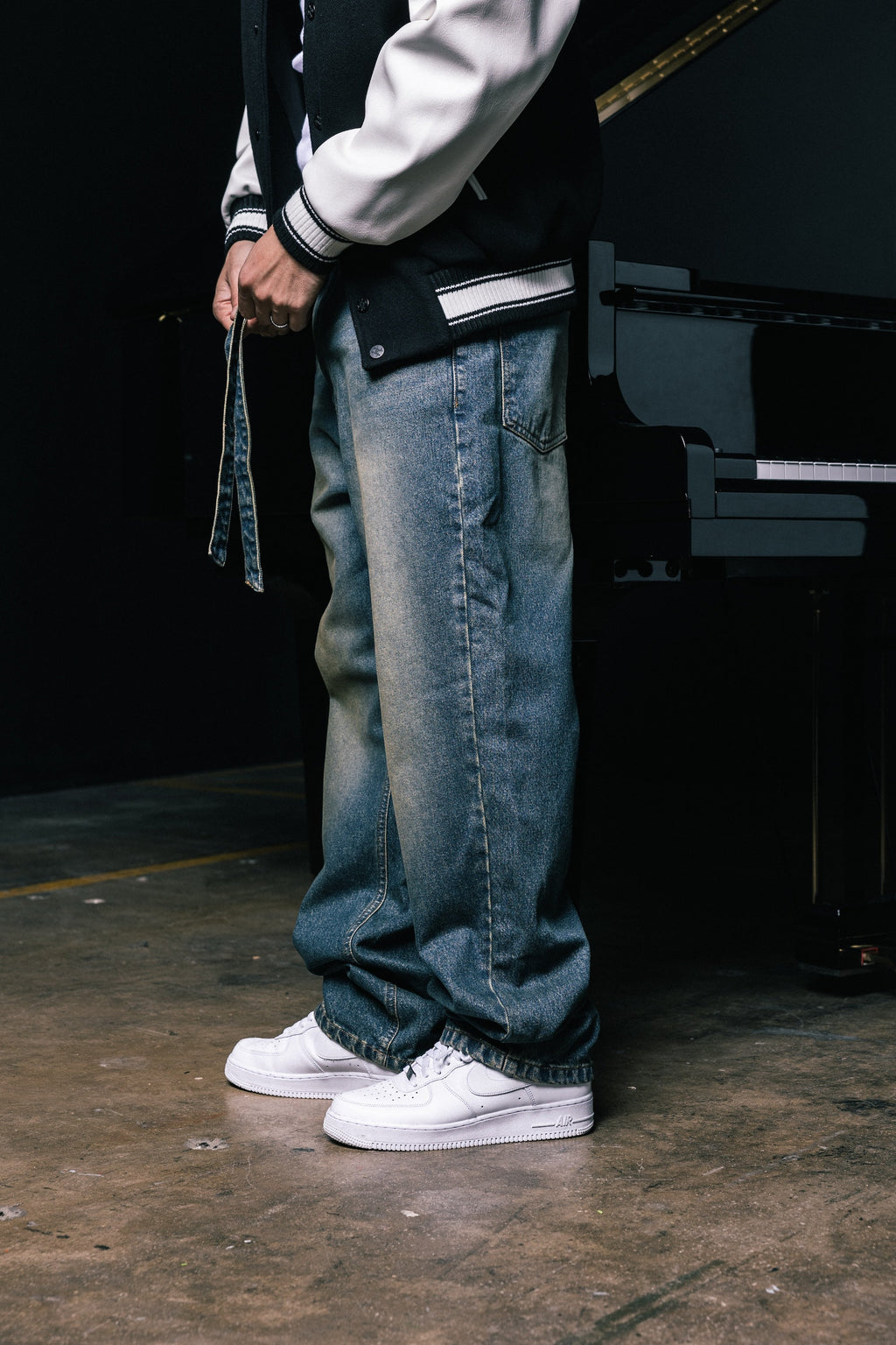 Relaxed Denim - Rust Blue