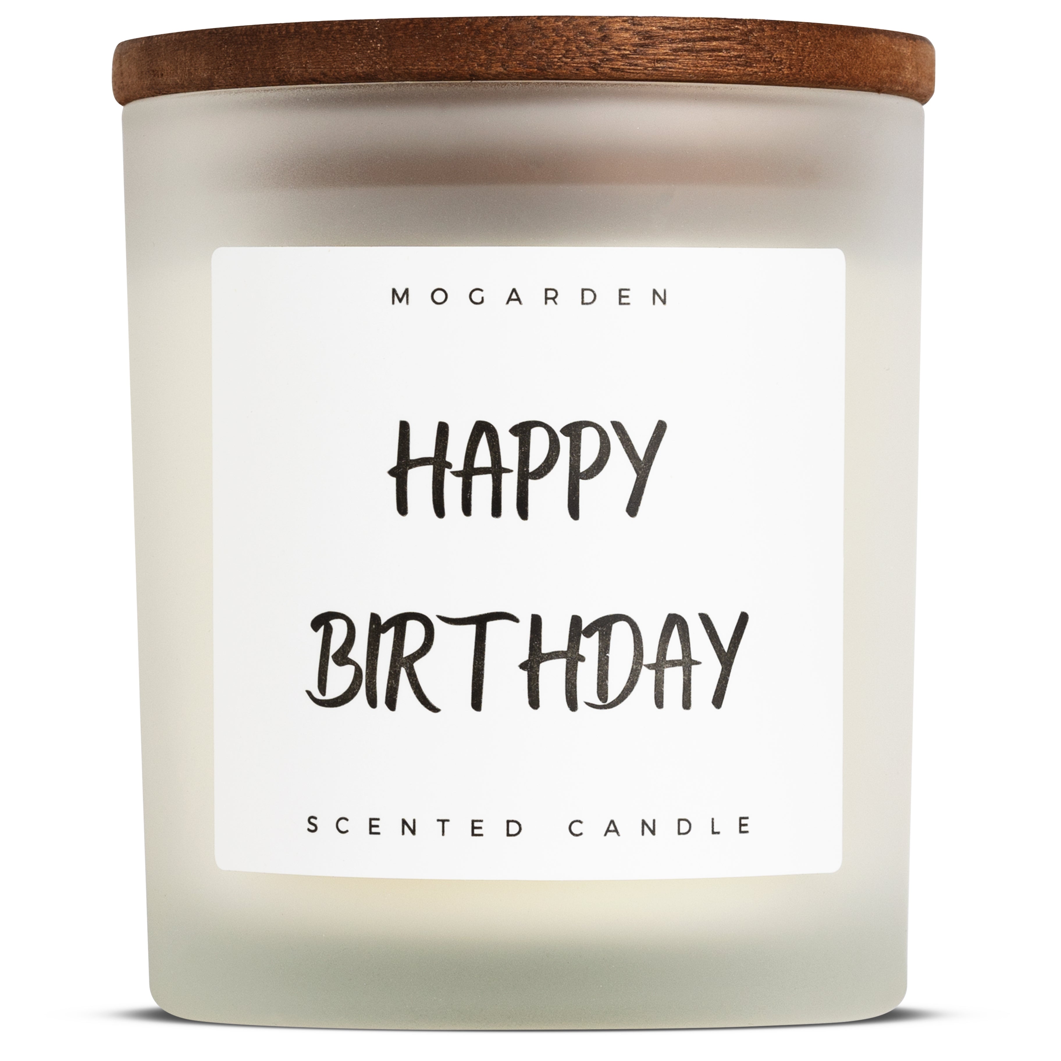 Luxury Birthday Scented Candle, Vanilla Soy Candle 220gr