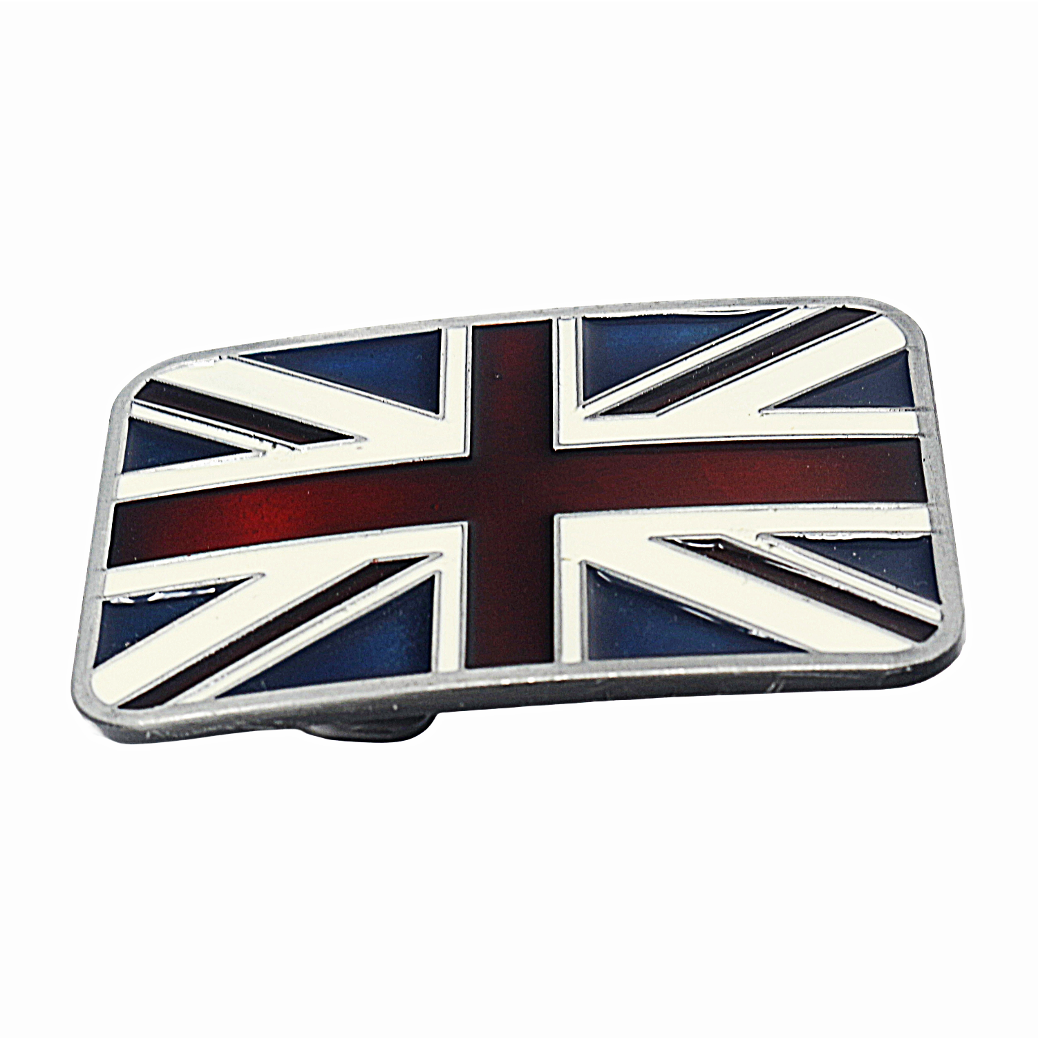 QHA Mens Antique Union Jack British Flag Buckle, Fits 38mm Snap-On Belts C04
