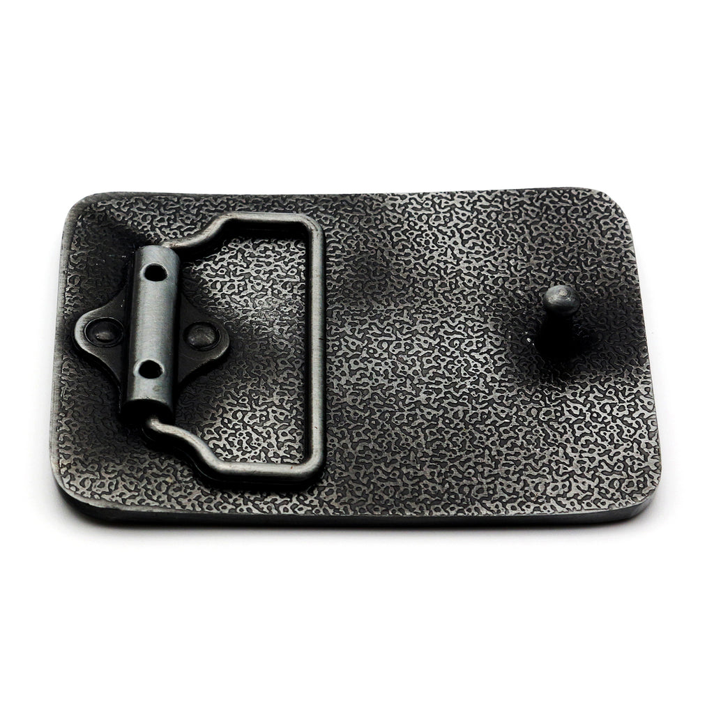 QHA Mens Antique Union Jack British Flag Buckle, Fits 38mm Snap-On Belts C04