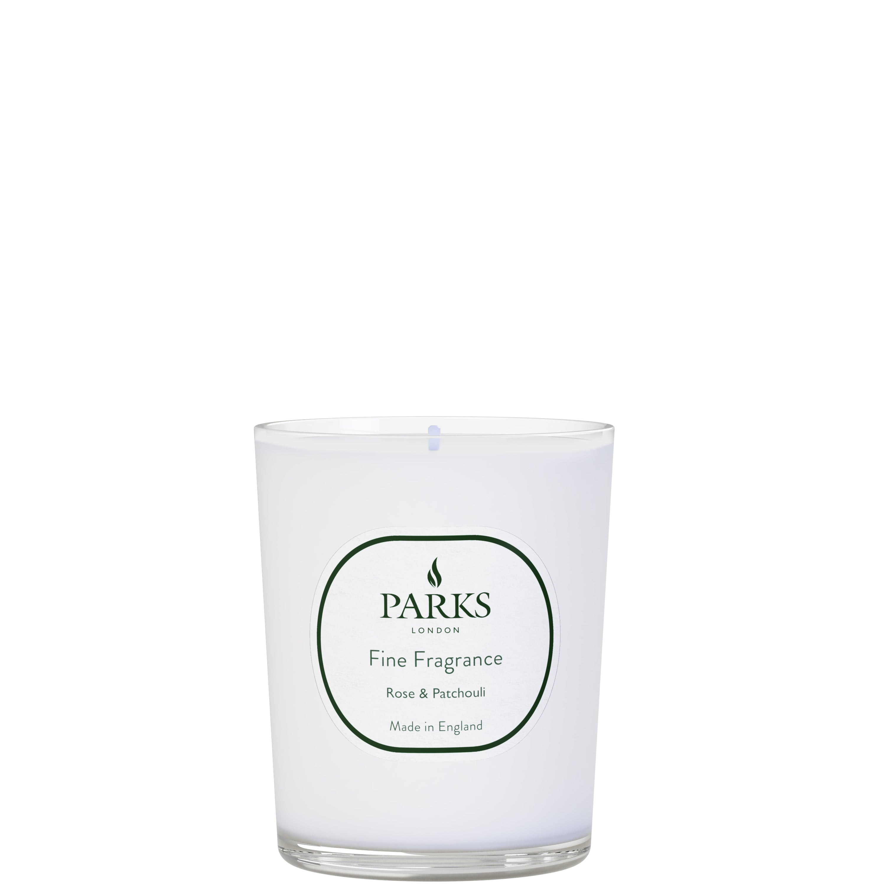 FINE FRAGRANCE 180G CANDLE ROSE & PATCHOULI