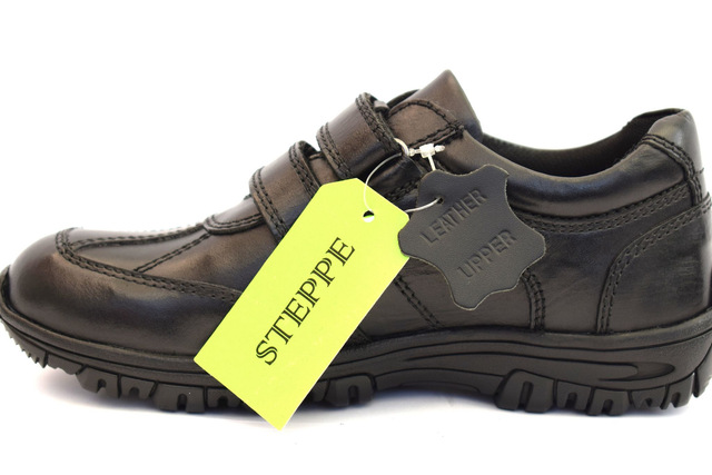 Luke Premium Leather Shoes for School Kids