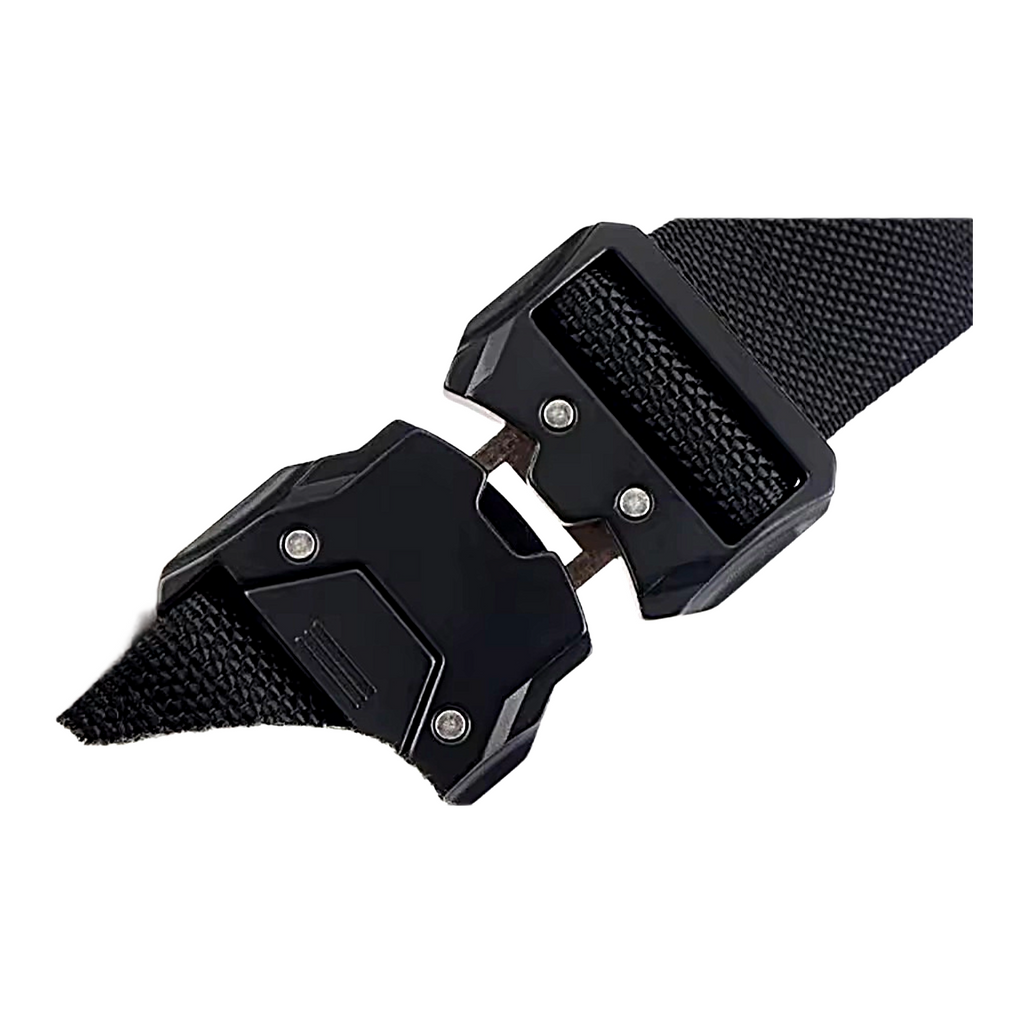 QHA Mens 38mm Quick Release Magnetic Buckle Canvas Belt CB05