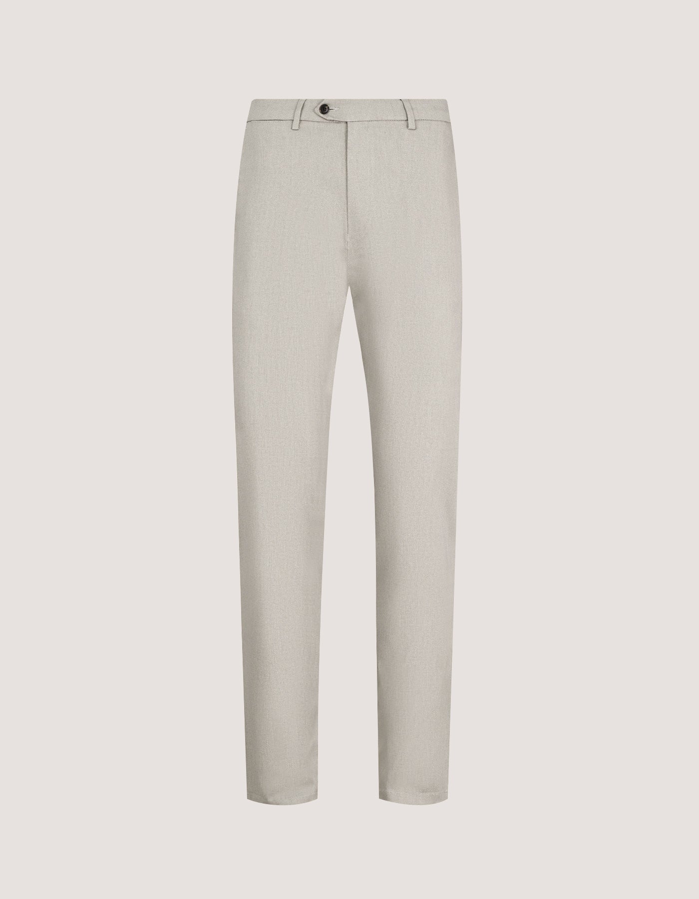 Light Grey Textured Chinos