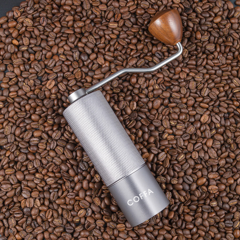 COFFA Manual Coffee Grinder 25g Stainless Steel Burr Adjustable for Espresso