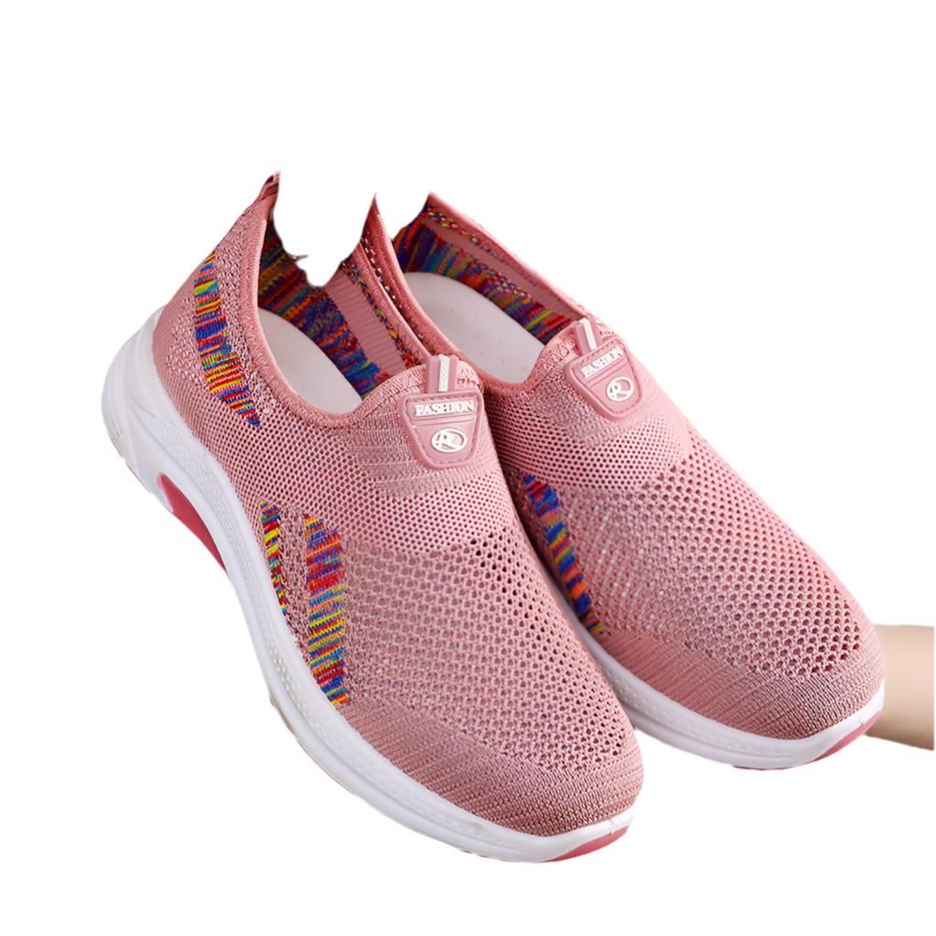 Women's Casual Breathable Fly Woven Mesh Cloth Shoes