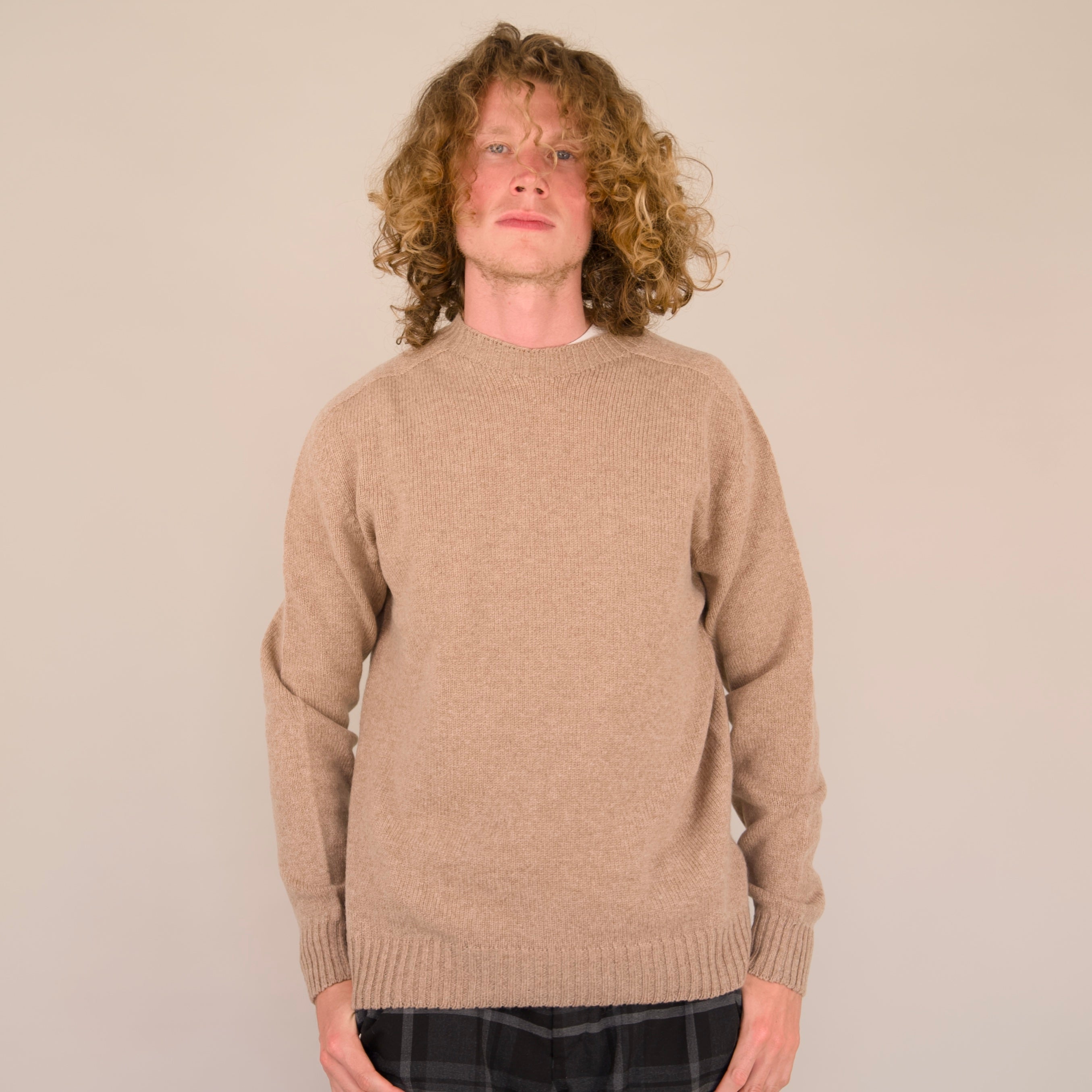 Seamless Crew Jumper – Colt | 100% Geelong Lambswool | Made in the UK