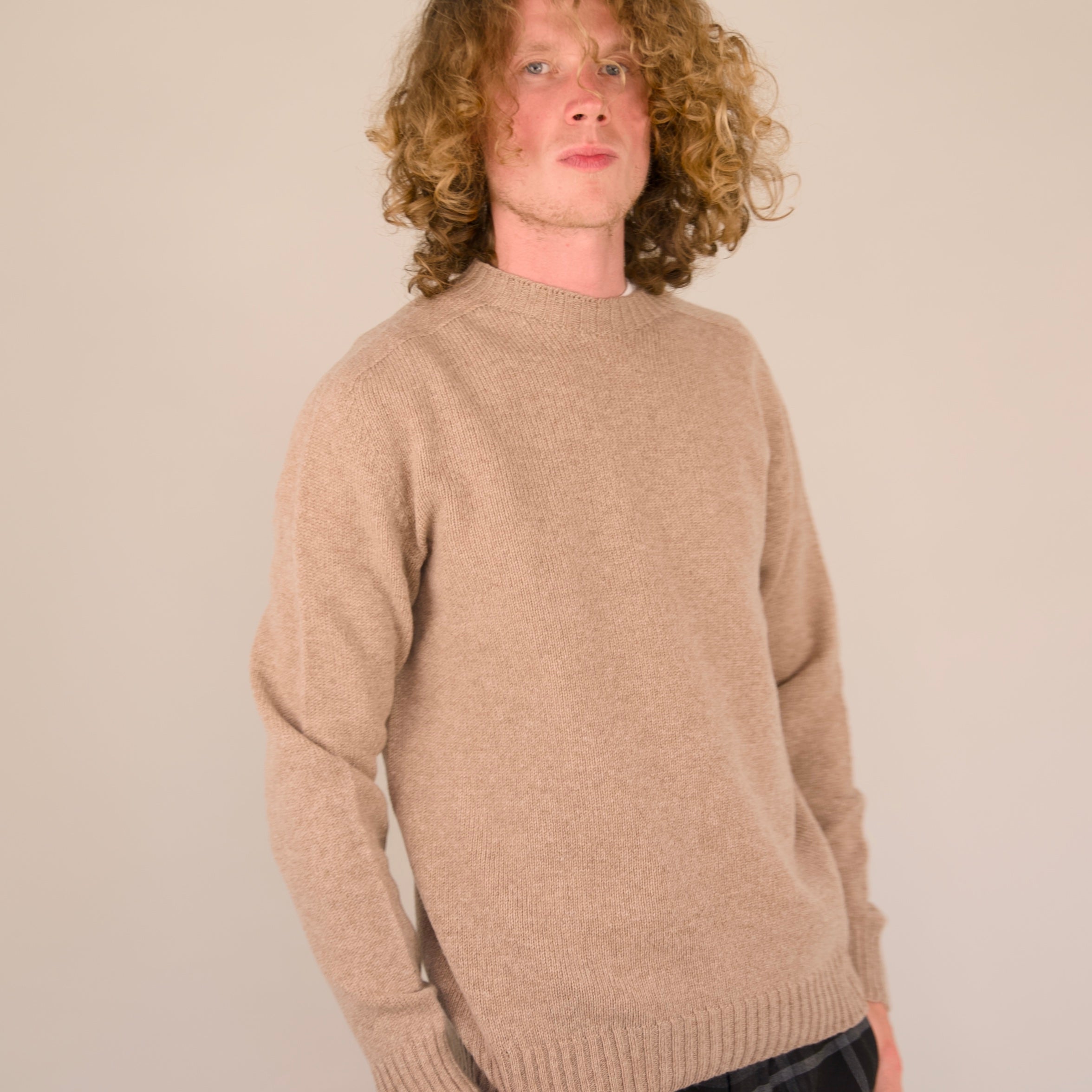 Seamless Crew Jumper – Colt | 100% Geelong Lambswool | Made in the UK