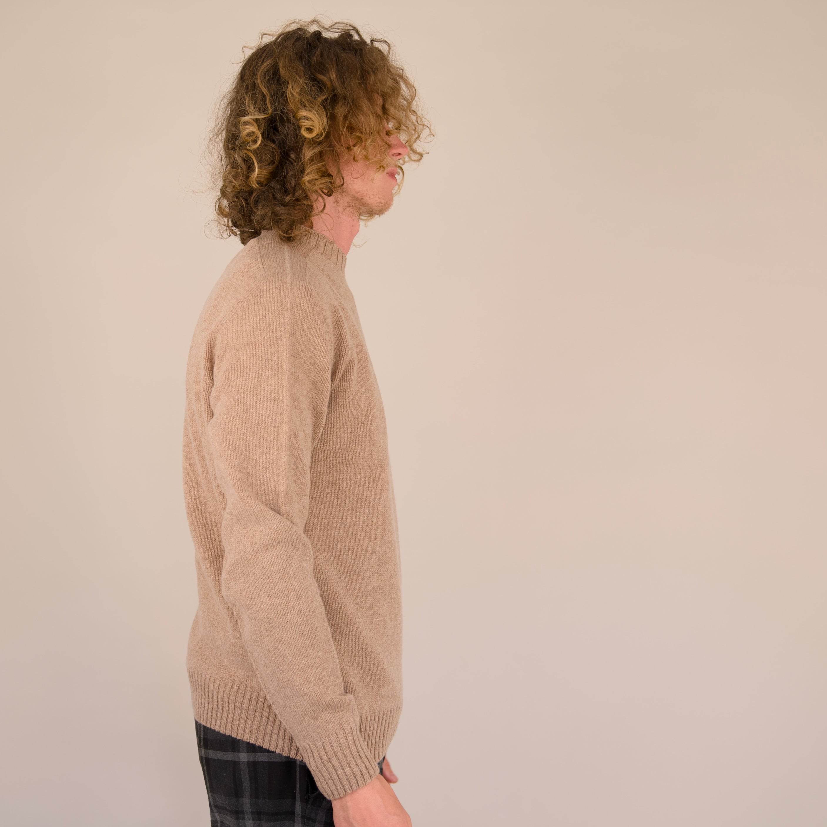 Seamless Crew Jumper – Colt | 100% Geelong Lambswool | Made in the UK